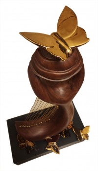 Sahar Atta, 24 X 19 X 9, Wooden And Metal Sculpture, AC-SAAT-002
